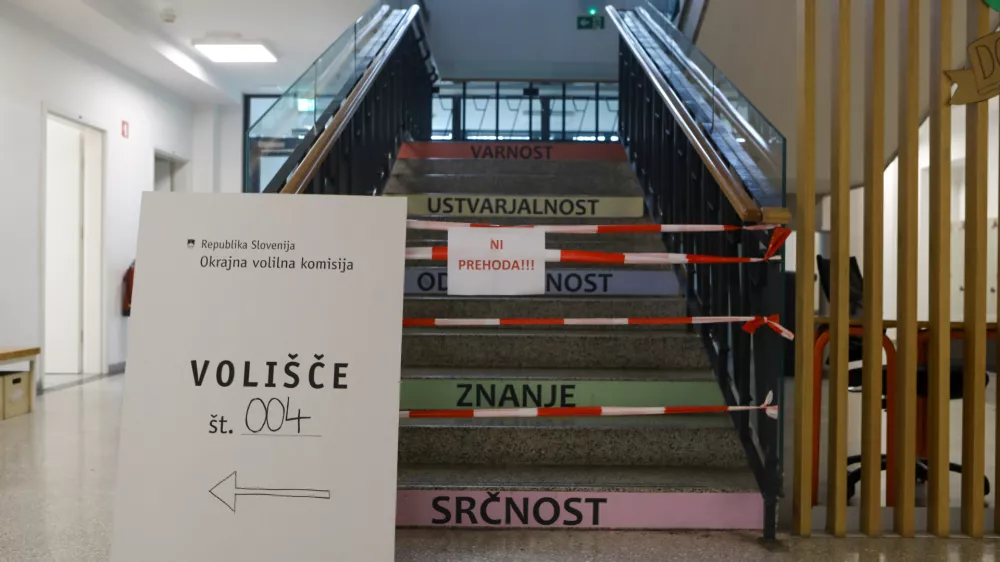22.3.2026 - volitve v državni zbor 2026 - parlamentarne volitve 2026 - voli&scaron;čeFoto: Luka Cjuha