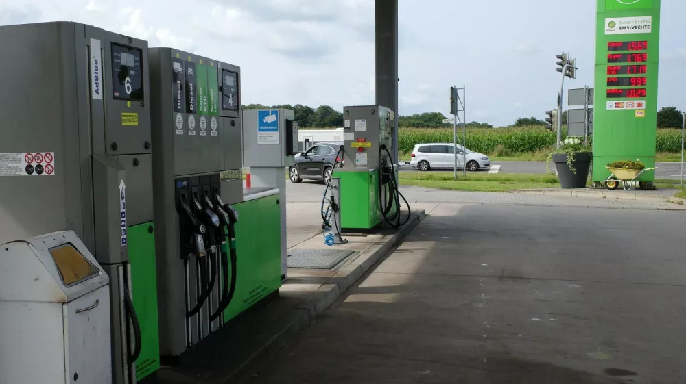 Nemčija, bencinska črpalka. Foto: Profimedia