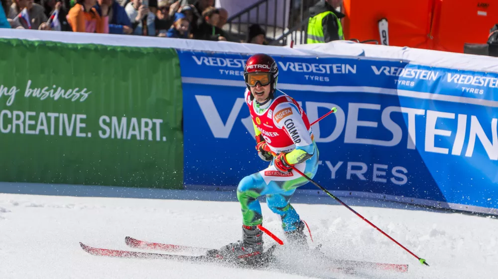 - Žan Kranjec,- 07.03.2026. - 65. Pokal Vitranc, tekma v veleslalomu za Svetovni pokal.//FOTO: Bojan Velikonja