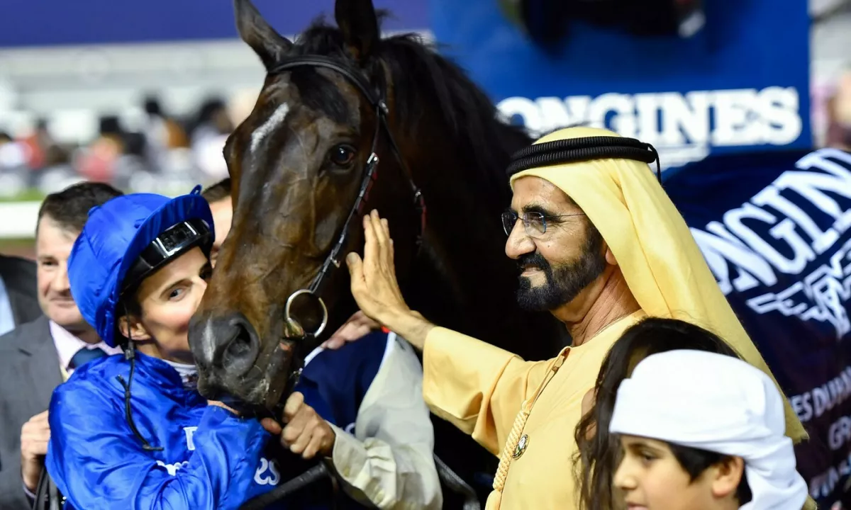 Dubajski šejk Mohamed bin Rašid Al Maktum je znan po svoji neizmerni ljubezni do konj, ki jo je iz hobija v šestdesetih letih prejšnjega stoletja razvil v globalni športni in vzrejni imperij.