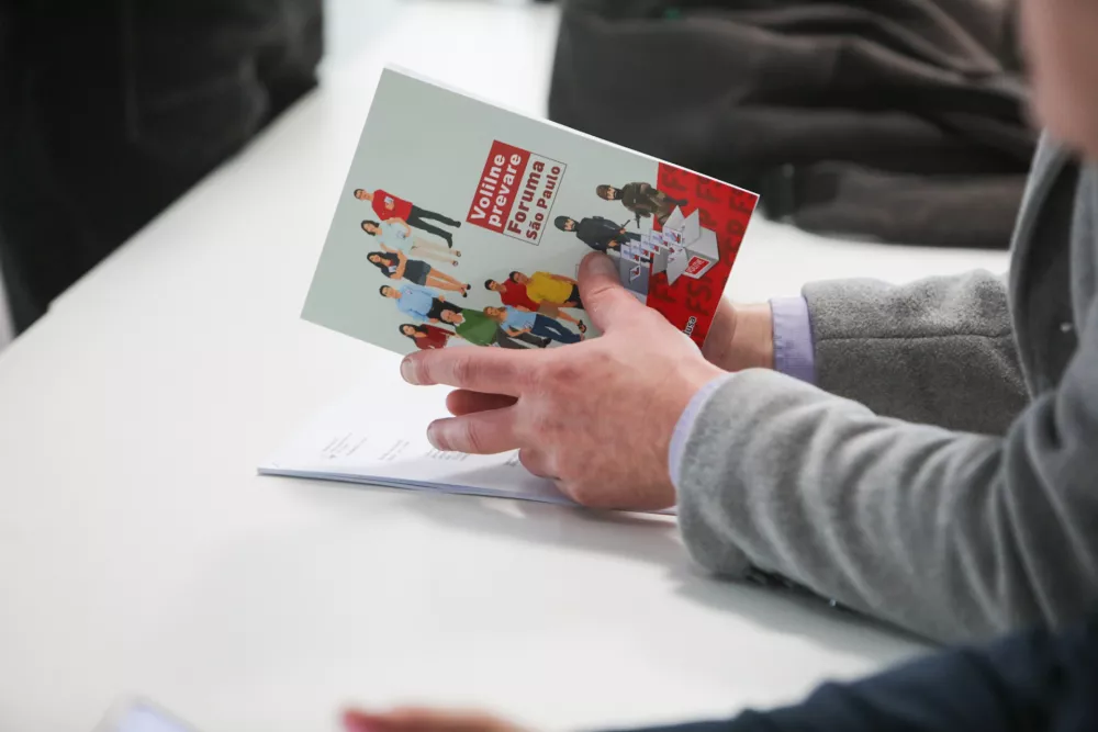 24.03.2026. Tiskovna konferenca SDS o volilnih prevarah. Janez Jan&scaron;a. foto: Bojan Velikonja