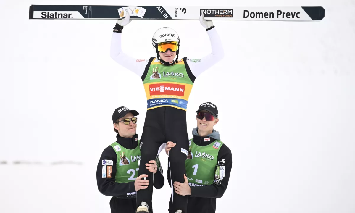 (ANALIZA SEZONE) Izjemni Domen Prevc je odlično prekril težave preostale reprezentance.