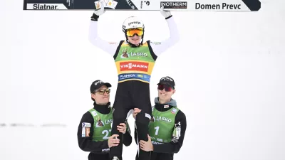 Domen Prevc29.03.2026 - Planica - zaključek svetovnega pokala v smučarskih skokih - poleti - smučarski skokiFoto: Nik Erik Neubauer