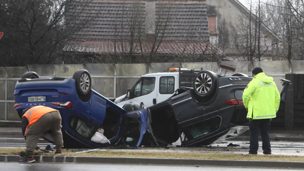 prometna nesreča &scaron;martinska cesta foto luka cjhha / Foto: Luka Cjuha