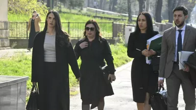 Miljana Kecmanović, mama najstniškega morilca, ki je na šoli izvedel strelski pohod. 