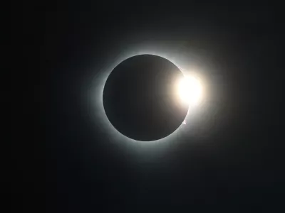 A solar eclipse is seen from Mazatlan, Mexico April 8, 2024. REUTERS/Henry Romero