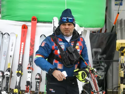 Vedran Pavlek01.03.2025 - Audi FIS svetovni pokal v alpskem smučanju Kranjska GoraFoto: Luka Cjuha