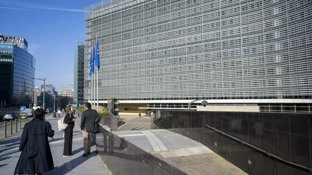 March 4, 2026: Berlaymont the European Commission headquarters in Brussels, Belgium, Wednesday, 04.03.2026. The Commission is expected to adopt the Industry Acceleration Act aimed at strengthening Europe&Otilde;s manufacturing sector, alongside a maritime industrial strategy, an EU ports strategy, a gender equality strategy for 2026&ETH;2030 and an intergenerational fairness strategy. Photo by Wiktor Dabkowski (Credit Image: ? Wiktor Dabkowski/ZUMA Press Wire)