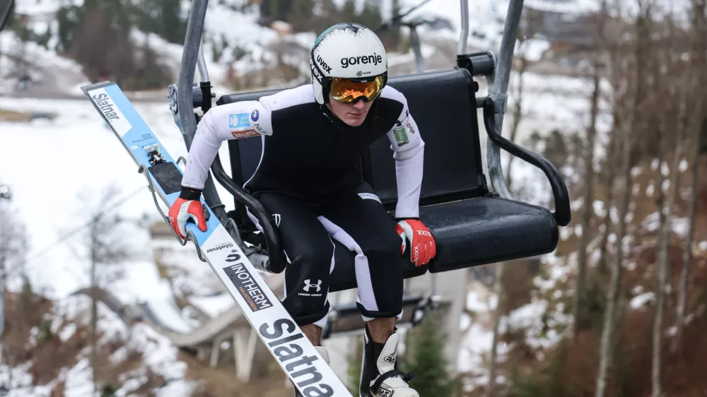 Domen Prevc- 17.12.2025 - odprti trening mo&scaron;ke in ženske skakalne reprezentance, Planica//FOTO: Jaka Gasar