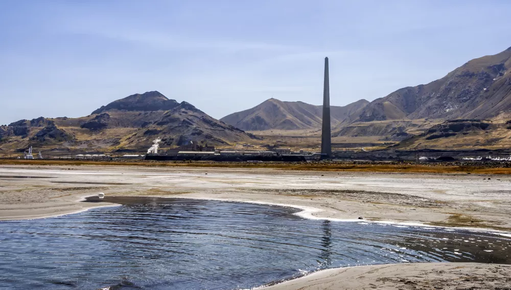 Garfield Smelter Stack, ZDA, 370.4 metrov / Foto: Nn