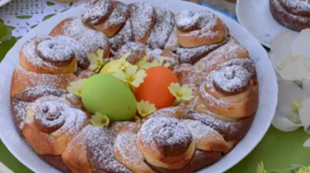 Velikonočni venec ali krona Foto: Fala