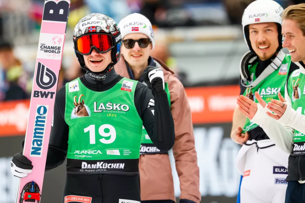 Kranjska gora, Planica.Finale svetovnega pokala v smucarskih skokih s posamicno tekmo. / Foto: Anze Malovrh/sta