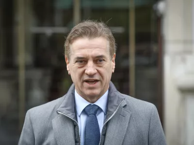 Predsednik vlade Robert Golob30.3.2026 - Predsednica republike Nata&scaron;a Pirc Musar bo v uradu predsednice (Erjavčeva 17) na neformalne pogovore sprejela predsednico in predsednike strankFoto: Luka Cjuha