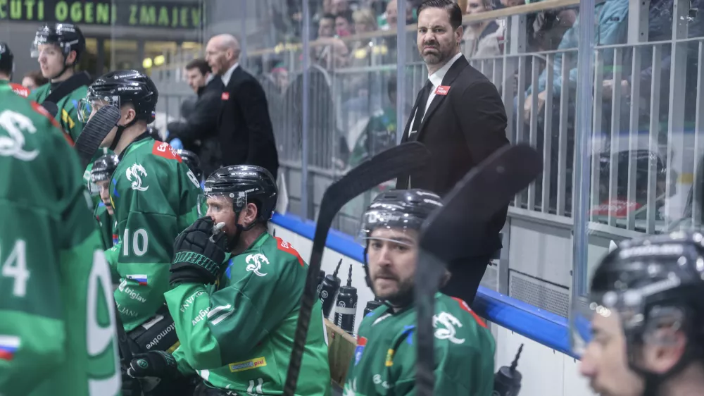 Ben Cooper- 17.03.2026 - hokej - četrtfinale lige ICEHL med Olimpija: Bolzano//FOTO: Jaka Gasar