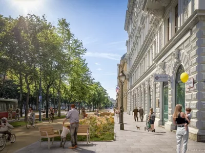 Na Dunaju so predstavili ambiciozen projekt prenove znamenitega dunajskega &raquo;ringa&laquo;. (c) Mobilit&auml;tsagentur Wien_ZOOMVP.AT (1)