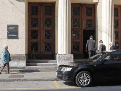 - Ministrstvo za finance RS, Župančičeva 3, stavba//FOTO: Luka Cjuha