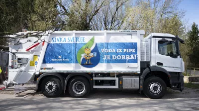 Komunal KranjSmetarji31.03.25 - Delovanje novega naprednega smetarskega vozila Komunale KranjFoto: Nik Erik Neubauer 