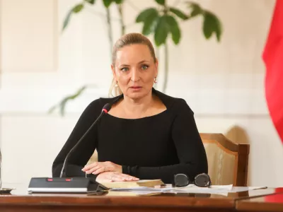 - Katarina Bervar Sternad,- 18.02.2026. - Javna predstavitev kandidatke Katarine Bervar Sternad za predsednico KPK v Predsedni&scaron;ki palači.//FOTO: Bojan Velikonja