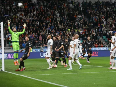 15.11.2025 - Nogomet reprezentanca slovenije- kvalifikacije za svetovno prvenstvo - Slovenija in Kosovo - stadion StožiceFoto: Luka Cjuha