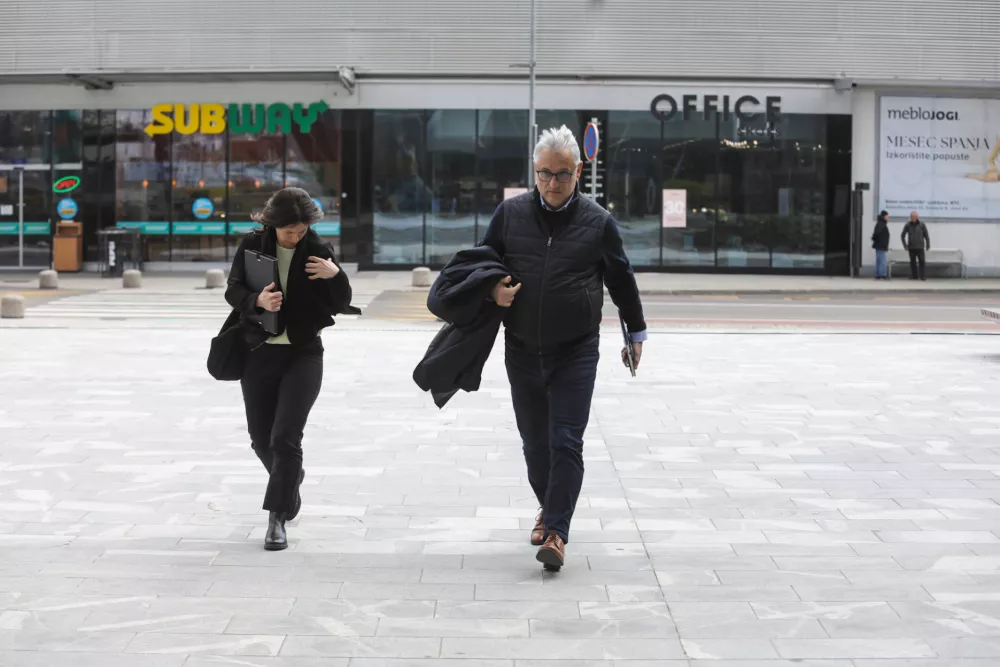 1.4.2026 Predsednik Gibanja Svoboda Robert Golob se bo vnovič sestal s predstavniki list oz. strank, ki so bile na volitvah izvoljene v parlament, foto luka cjuha