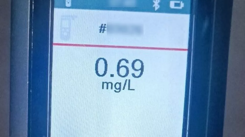 Osemindvajsetletni voznik je vozil pijan, prav tako je bil pozitiven na kokain. 