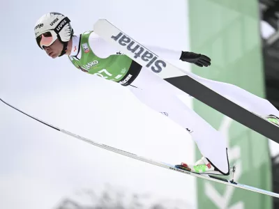 Anže Lani&scaron;ek29.03.2026 - Planica - zaključek svetovnega pokala v smučarskih skokih - poleti - smučarski skokiFoto: Nik Erik Neubauer