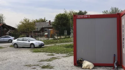 - romsko naselje Dobruška vas - romski vrtec- 19.09.2024 - V Kulturnem domu v Škocjanu je bila seja Medresorske vladne komisije za urejanje položaja Romov, medtem bo pred kulturnim domom tudi protestni shod//FOTO: Jaka Gasar