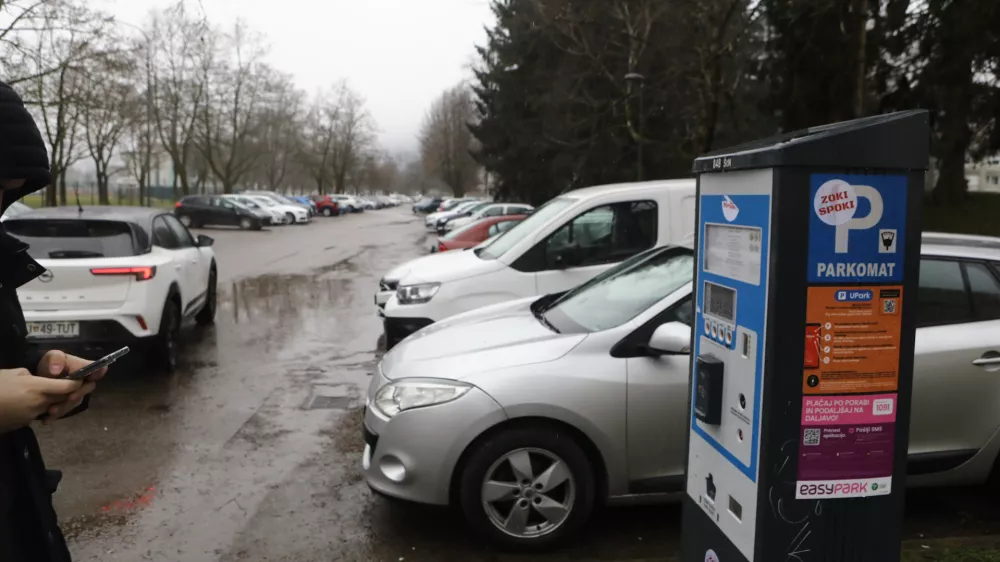 3.2.2026 &scaron;tepanjsko naselje, uničeni parkomati, parkiranjeFoto Luka Cjuha