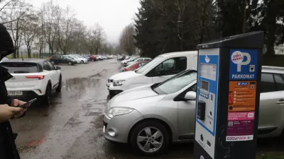 3.2.2026 &scaron;tepanjsko naselje, uničeni parkomati, parkiranjeFoto Luka Cjuha