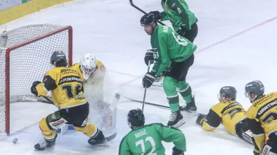 Nick Bonino- 23.02.2025 - hokej - Olimpija: Pustertal//FOTO: Jaka Gasar