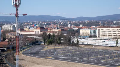 05.03.2026., Zagreb - Pogled na novo parkiraliste Gredelj. Photo: Luka Antunac/PIXSELL