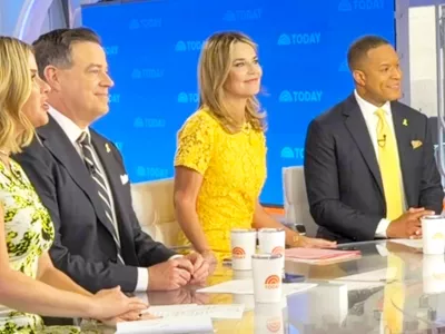 Savannah Guthrie (v sredini) pravi, da čuti veliko podporo oboževalcev. F AP