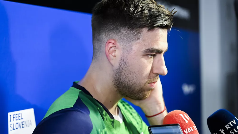 22.06.2025 - polfinale: Darko Jorgić VS Felix Lebrun, domači namiznoteni&scaron;ki turnir WTT Star Contender v Ljubljani FOTO: Nik Erik Neubauer