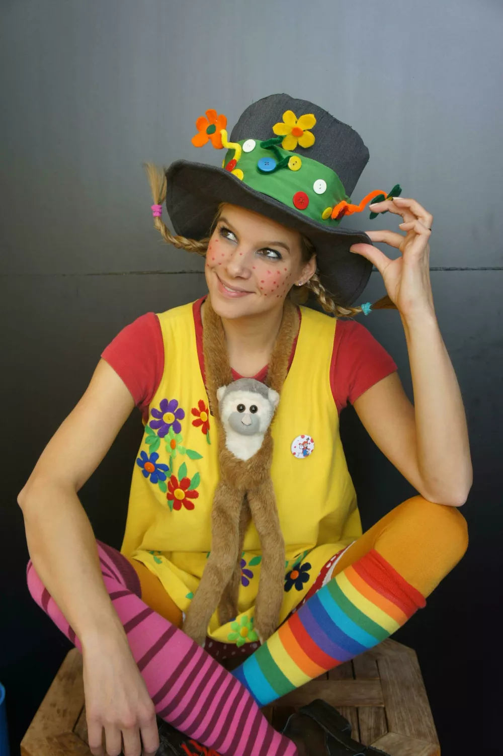 Otroke bo zabaval Pika Nogavička. 