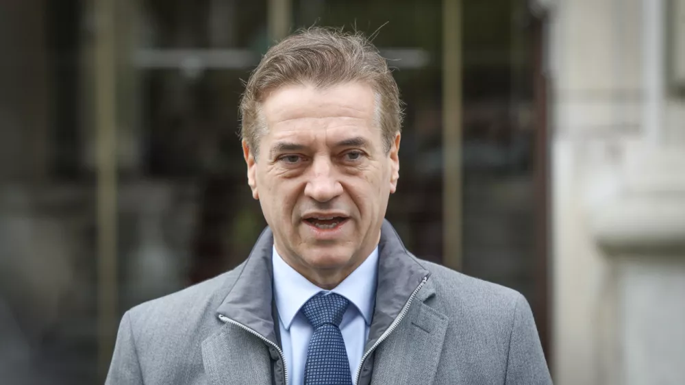 Predsednik vlade Robert Golob30.3.2026 - Predsednica republike Nata&scaron;a Pirc Musar bo v uradu predsednice (Erjavčeva 17) na neformalne pogovore sprejela predsednico in predsednike strankFoto: Luka Cjuha