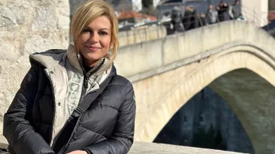 Kolinda Grabar Kitarović pravi, da obstajajo določena pričakovanja, kako bi se morali vesti mo&scaron;ki in kako ženske. F instagram
