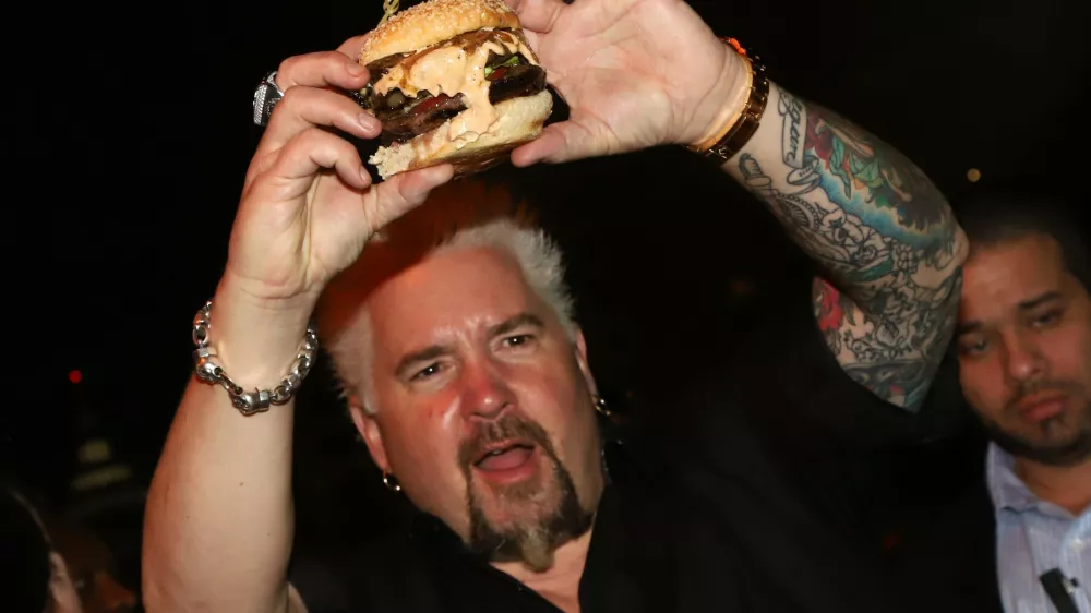 Chef Guy Fieri&nbsp;februarja letos v Miamiju&nbsp;/ Foto: SMG&nbsp;via Profimedia