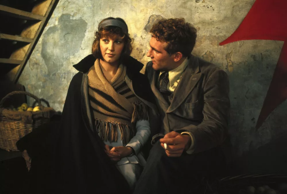 RELEASE DATE: Nov 04, 1976. MOVIE TITLE: Novecento, also known as 1900. STUDIO: Paramount Pictures. PLOT: The movie follows the lives of two Italian men, a poor peasant and a wealthy landowner, spanning over 40 years detailing their personal conflicts with each other as friends and enemies amid the social upheaval in Italy during the first years of the 20th Century. PICTURED: DOMINIQUE SANDRA as Ada Fiastri Paulhan and GERARD DEPARDIEU as Olmo Dalco.,Image: 94314562, License: Rights-managed, Restrictions: This is a publicly distributed film, television or publicity photograph. Non-editorial use may require additional clearances., Model Release: no / Foto: Profimedia