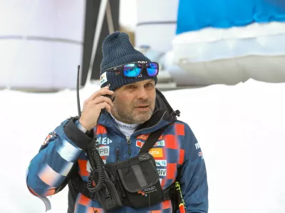 Vedran Pavlek01.03.2025 - Audi FIS svetovni pokal v alpskem smučanju Kranjska GoraFoto: Luka Cjuha