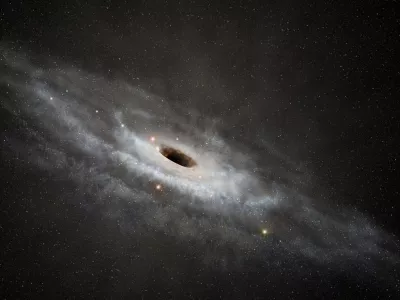 Lustracija supermasivne črne luknje