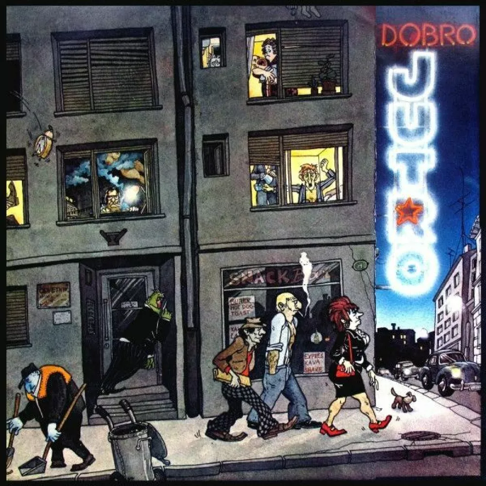 Naslovnica albuma Dobro jutro skupine Jutro. F discogs / Foto: Discogs