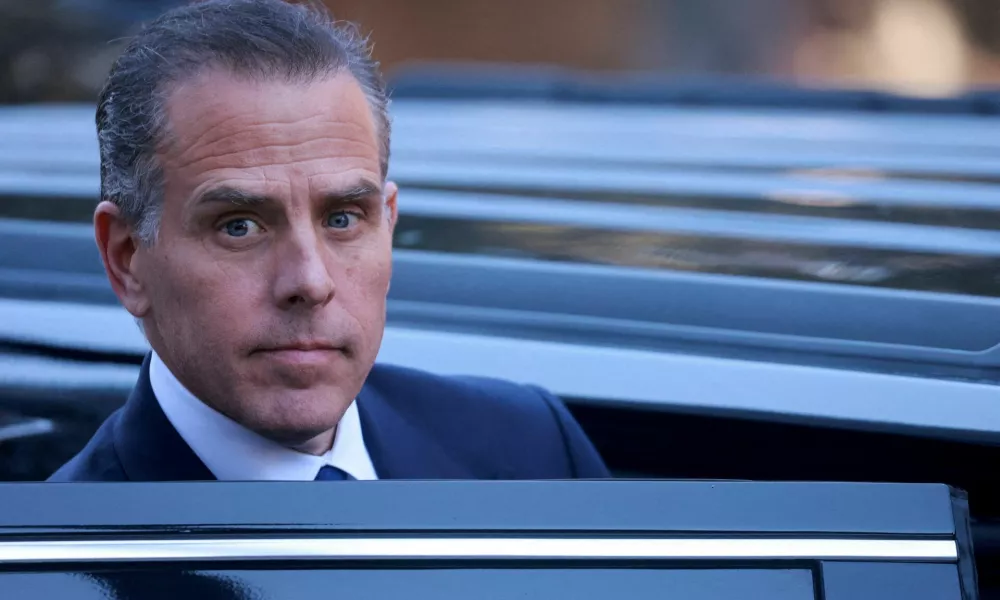 FILE PHOTO: Hunter Biden, son of U.S. President Joe Biden, leaves federal court in Los Angeles, California, U.S. September 5, 2024. REUTERS/David Swanson/File Photo