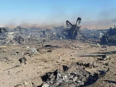 razbitine ameri&scaron;kih helikopterjev, iranska TV