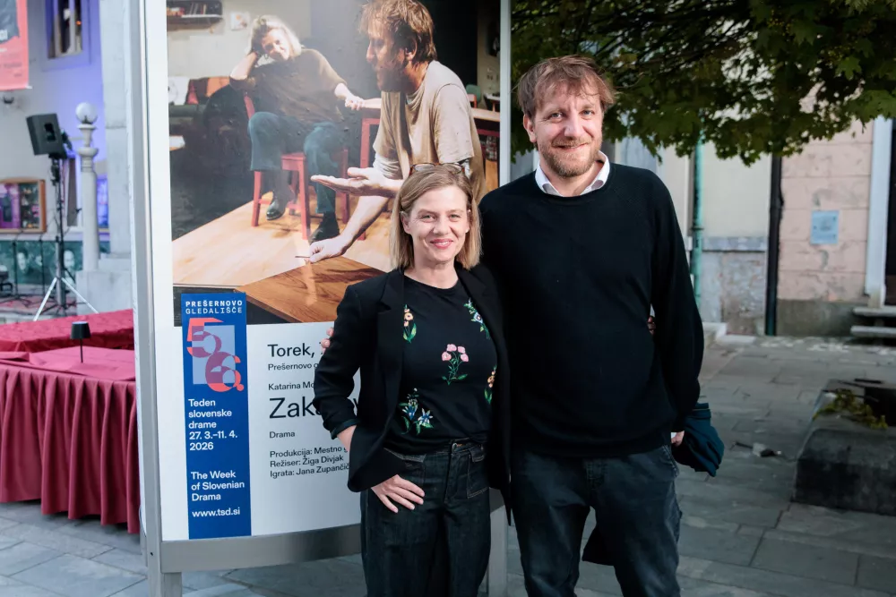 Jana Zupančič in Matej Puc, 56. Teden slovenske drame