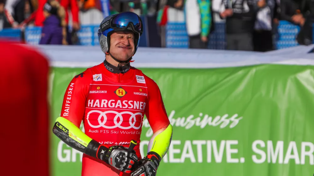 - Marco Odermatt,- 07.03.2026. - 65. Pokal Vitranc, tekma v veleslalomu za Svetovni pokal.//FOTO: Bojan Velikonja