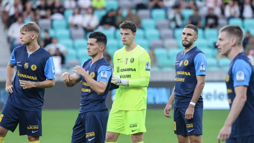 Žan Luk Leban- 03.08.2025 - nogomet - 1.SNL - Olimpija: Celje, Stožice//FOTO: Jaka Gasar