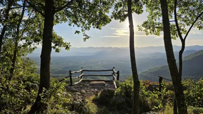 Razgledna točka na učni poti Človek in kras (Foto: Mario Paral)