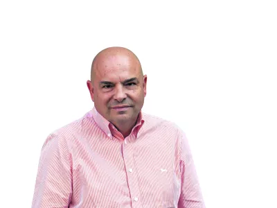 - 17.10.2022 - Dr. Stefano Lusa, slovensko-italijanski zgodovinar, novinar in publicist, dnevnikov kolumnist//FOTO: Tomaž Skale