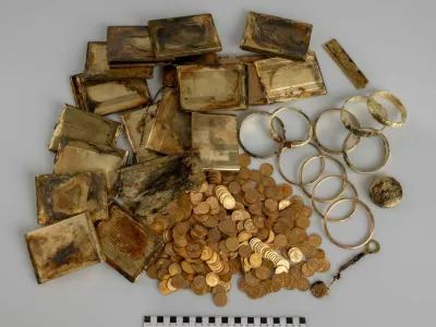 Zaklad, ki sta ga odkrila planinca.