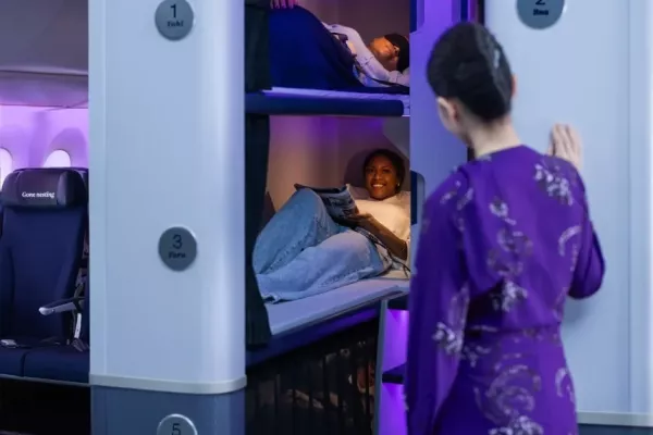 Pogradi na letalih Air New Zealand.